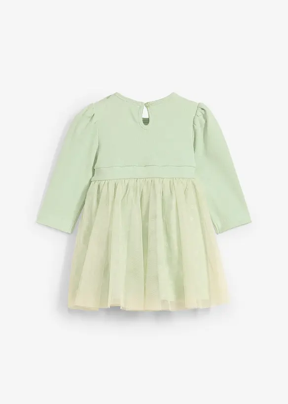 Langermet bodykjole til baby, bonprix