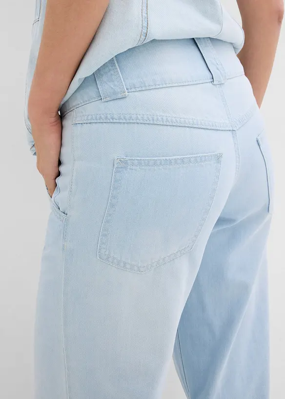 Wide-Leg-jeans High Waist, Super Soft, bonprix