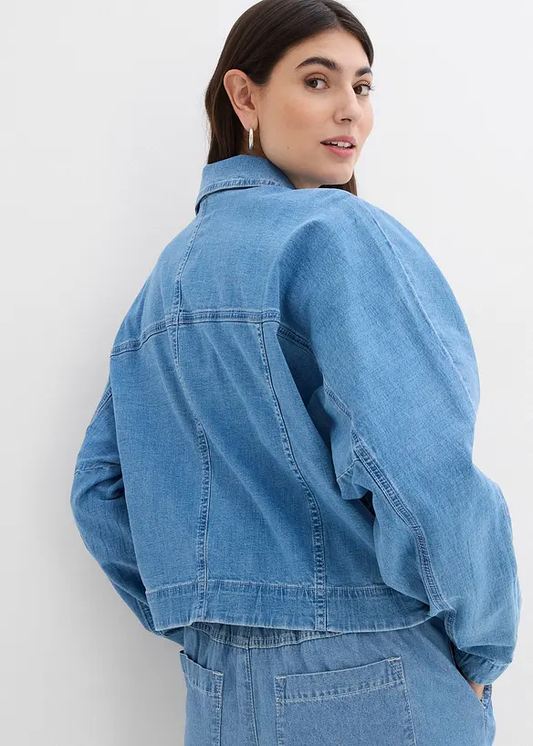 Jeansjakke i kort modell, bonprix