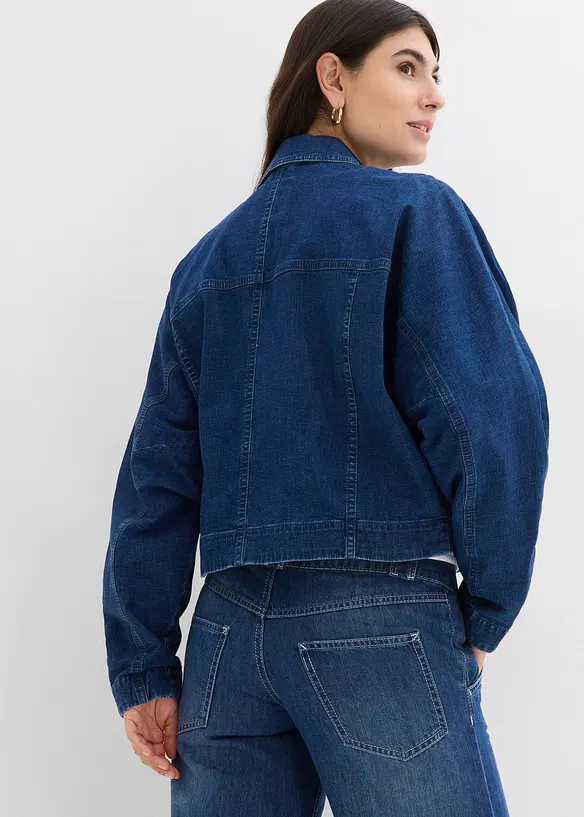 Jeansjakke i kort modell, bonprix