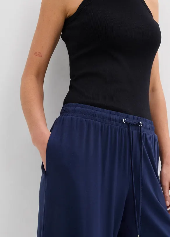 Trikot-bermudashorts i lett viskose, bonprix