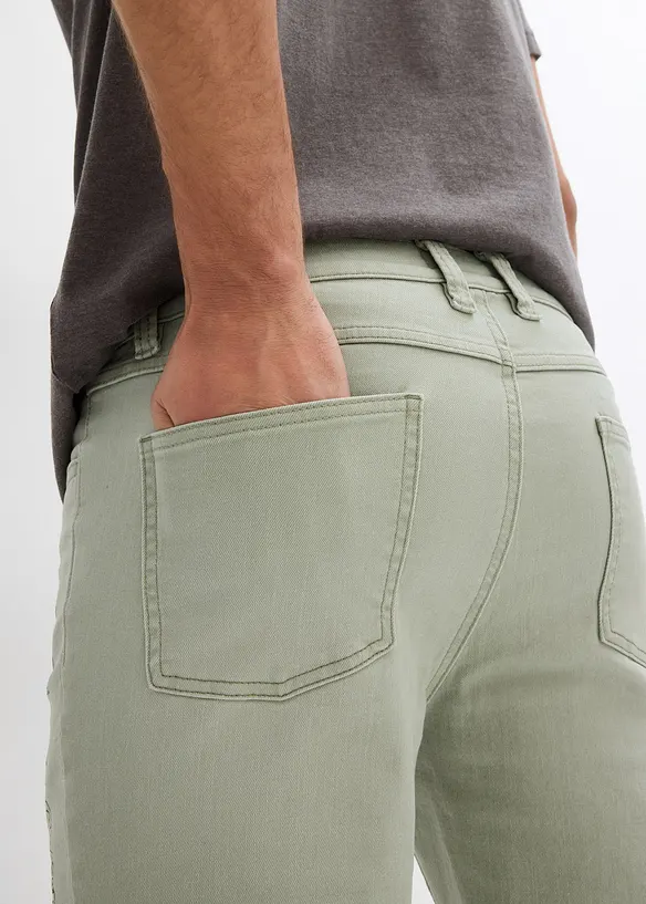 Bermudashorts i denim med stretch, Regular Fit, bonprix