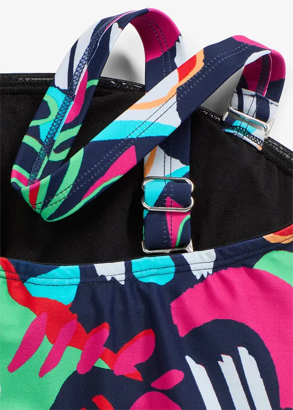 Bandeau-badedrakt med avtagbare stropper, bonprix