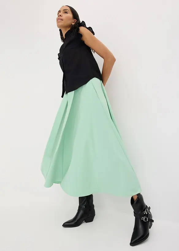 Lett, ermeløs bluse, bonprix