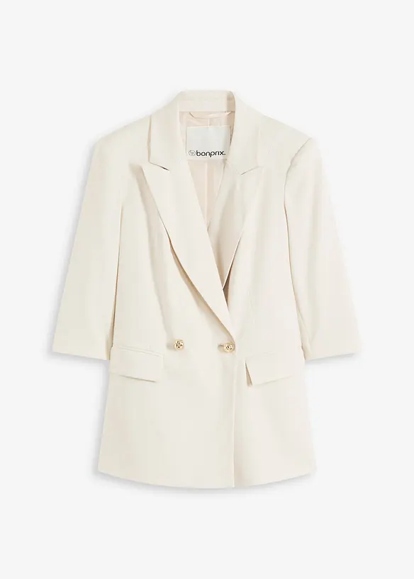 Lang blazer med 3/4-lange ermer, bonprix