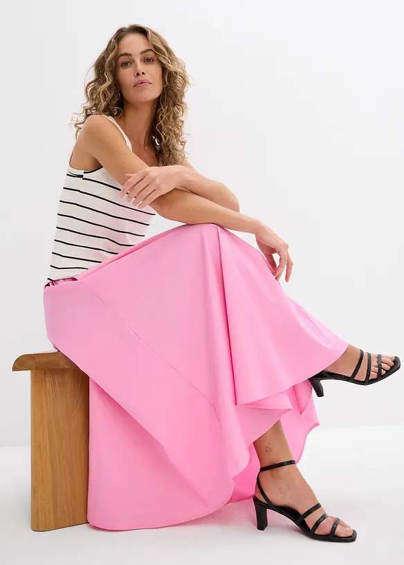 Feminin singlet i ribbemateriale, bonprix