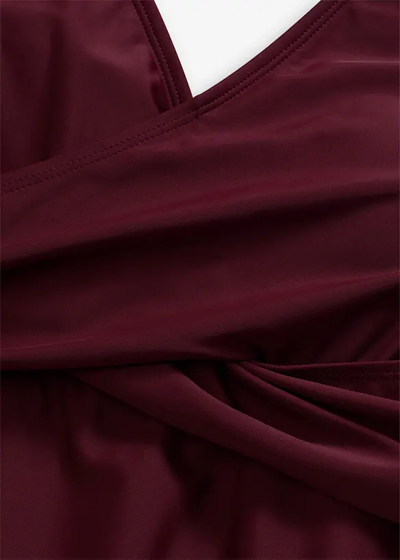 Lang tankini (2-delt sett) med V-hals, bonprix