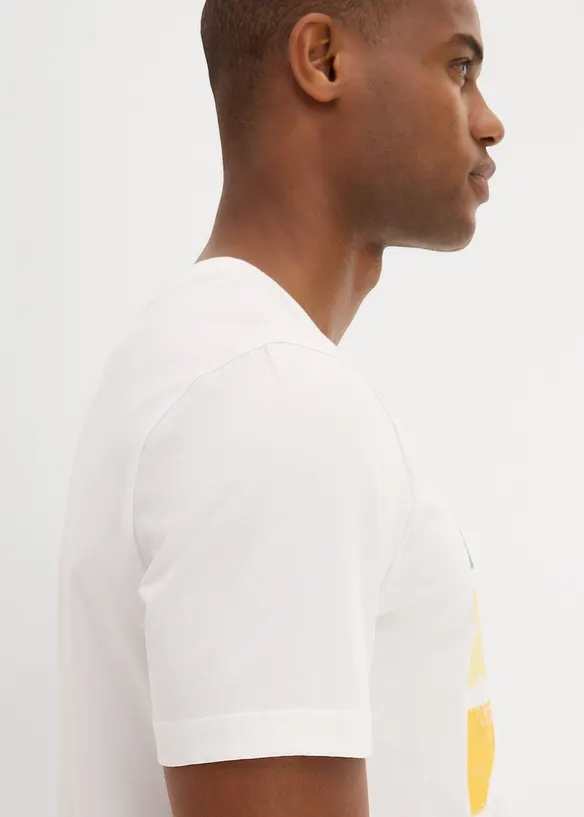 T-shirt i ren økologisk bomull, bonprix