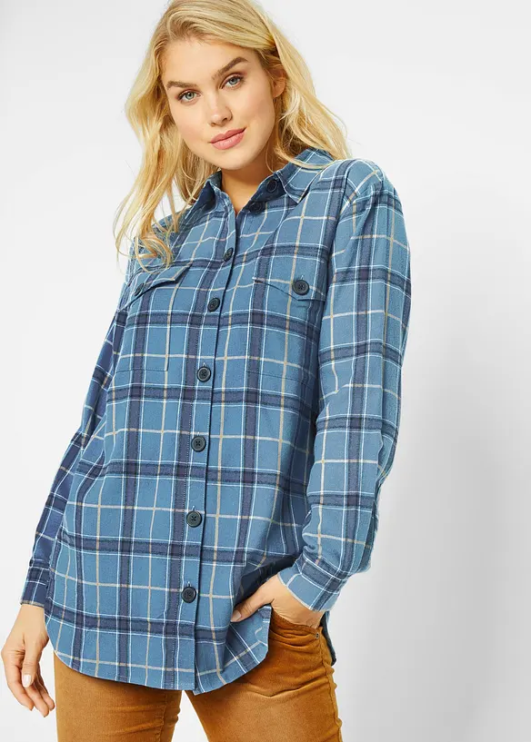 Flanellskjorte, ekstra varm, bonprix