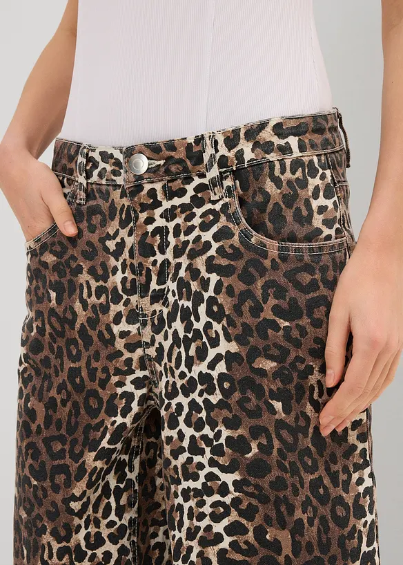 Barrel-jeans, Mid Waist, bonprix