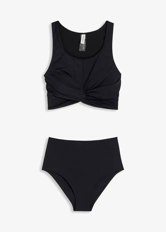 Bustier-bikini i omslagsstil (2-delt sett), bonprix