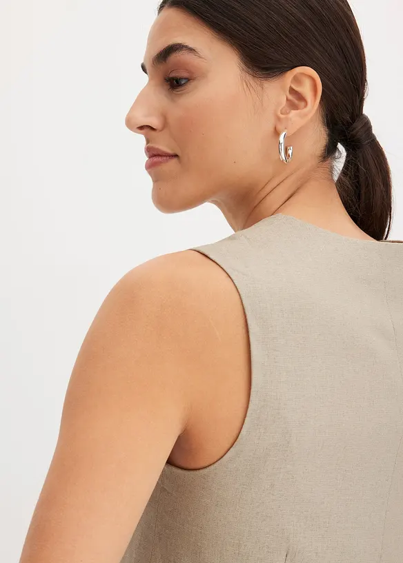 Vest i lett viskosemiks, bonprix
