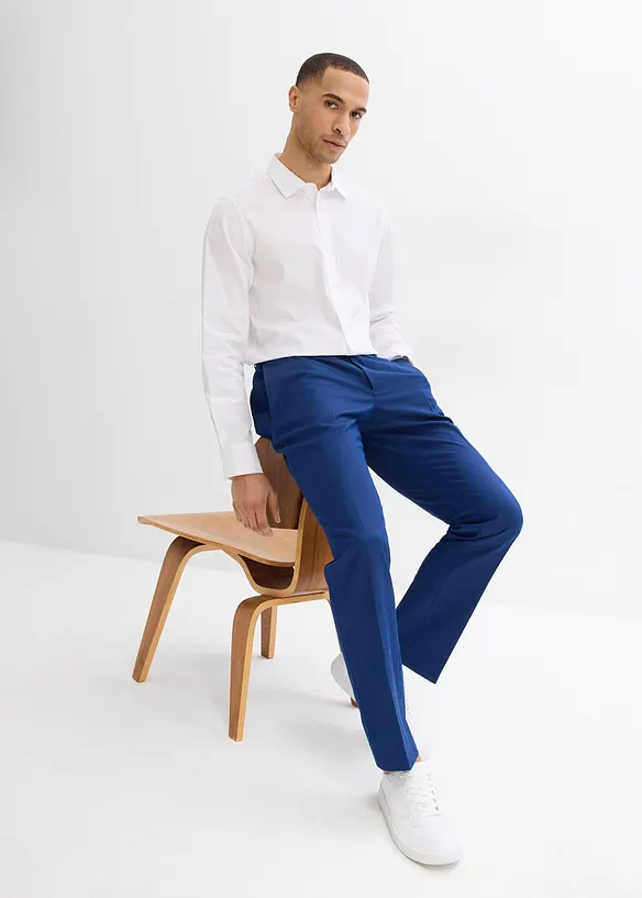 Anvendelig dressbukse med stretch, Slim Fit, bonprix