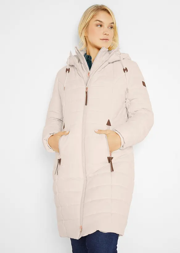 Vattert kåpe, 2-i-1-look, bonprix