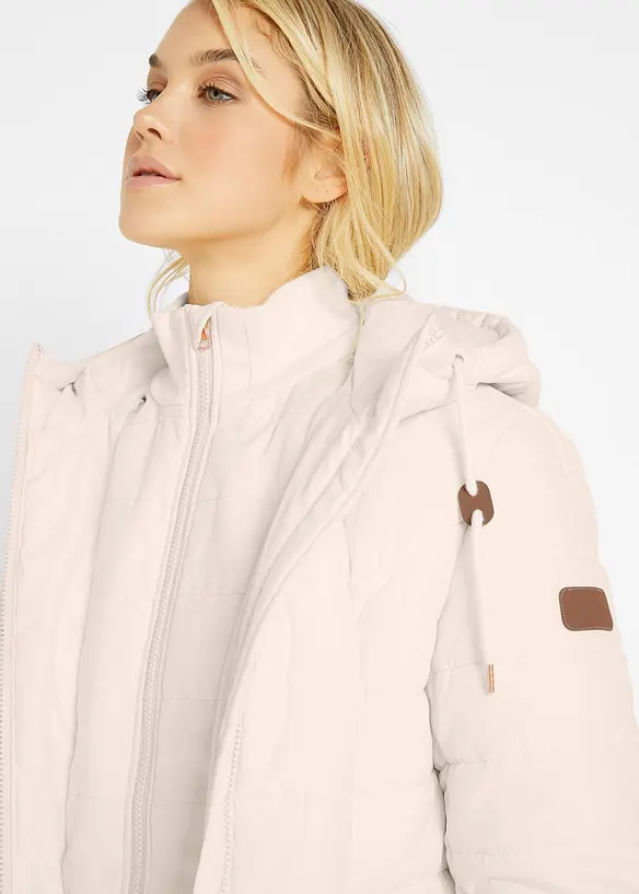 Vattert kåpe, 2-i-1-look, bonprix