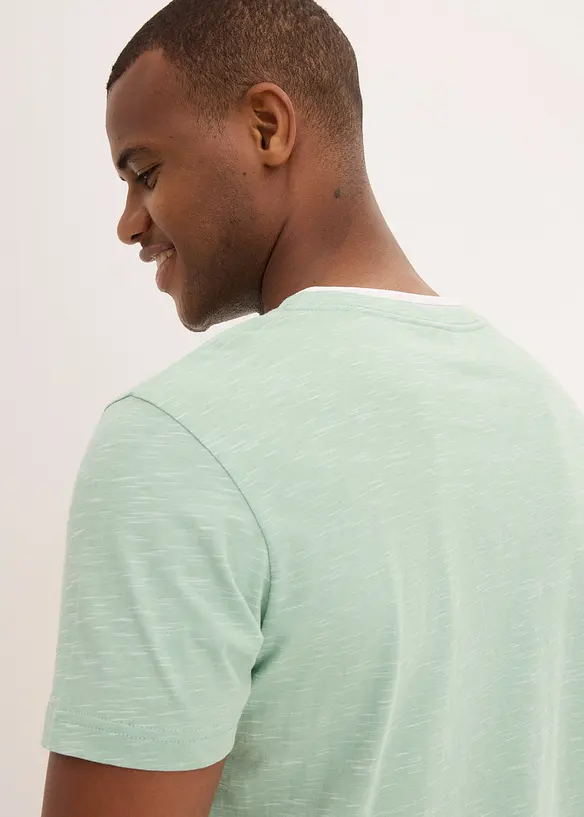 2 i 1-shirt, kort arm, bonprix
