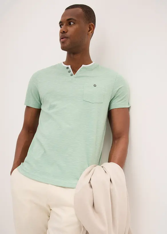 2 i 1-shirt, kort arm, bonprix