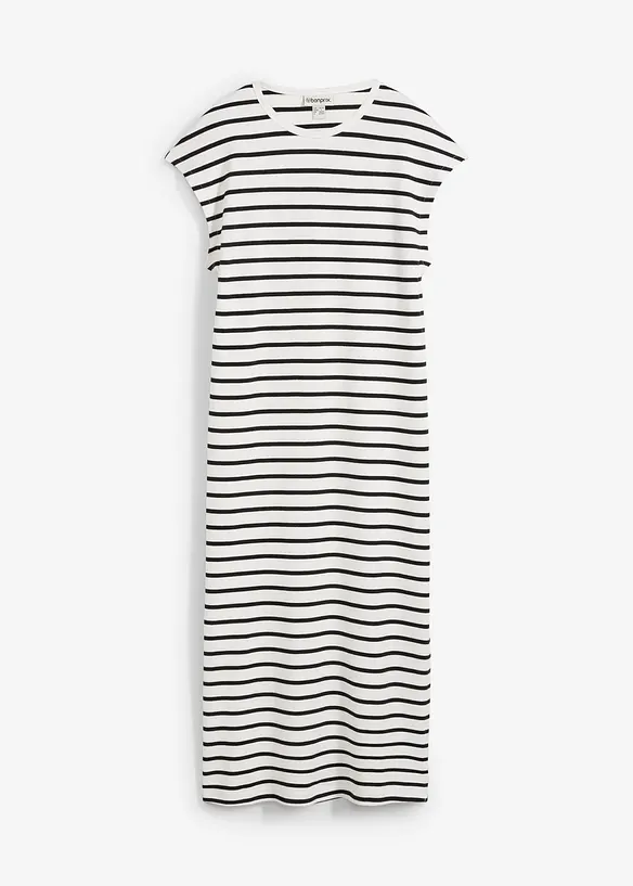 Trikotkjole i ren bomull, bonprix