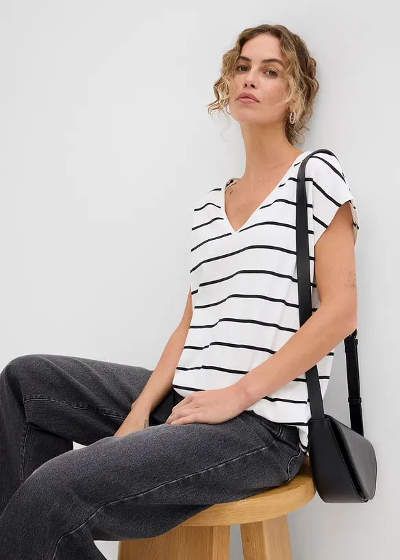Topp med stripemønster, bonprix