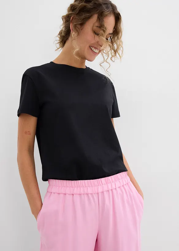 Culottes i myk viskosemiks, bonprix