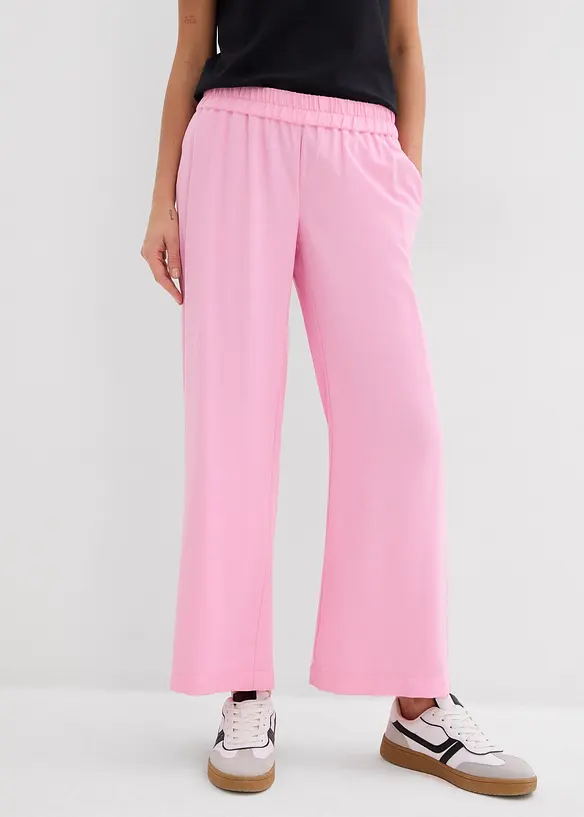 Culottes i myk viskosemiks, bonprix
