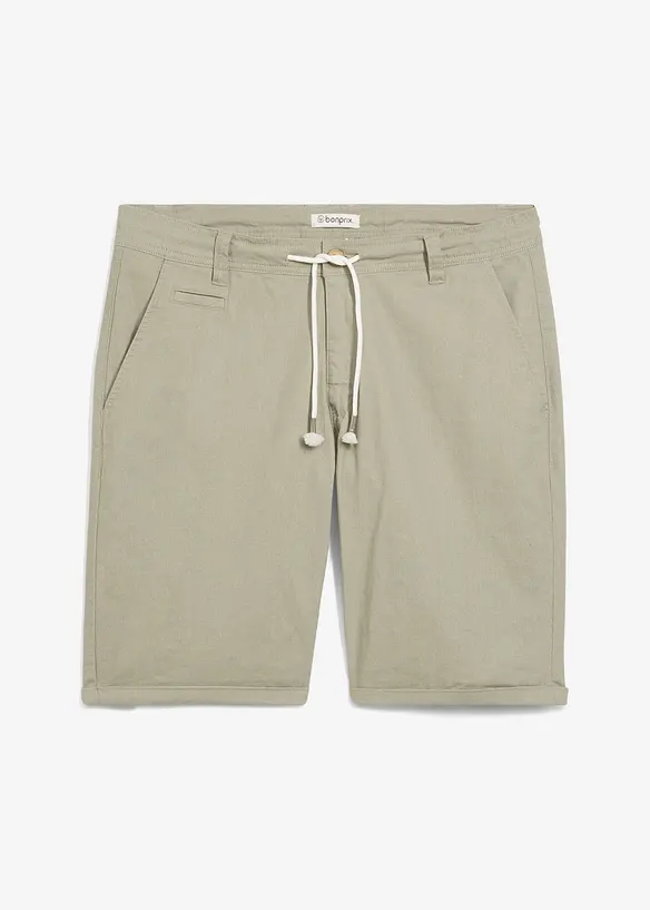 Bermudashorts i linmiks, Regular Fit, bonprix