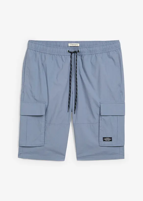 Pull on-bermudashorts i cargobukse-modell, Regular Fit, bonprix