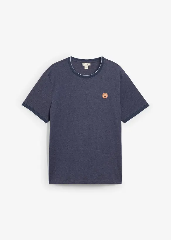 T-skjorte med forseggjorte detaljer, bonprix