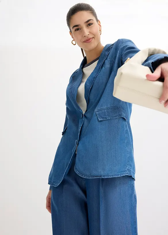 Blazer i lyocell, bonprix