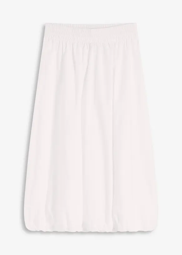 Ballongskjørt i 100% bomull, bonprix