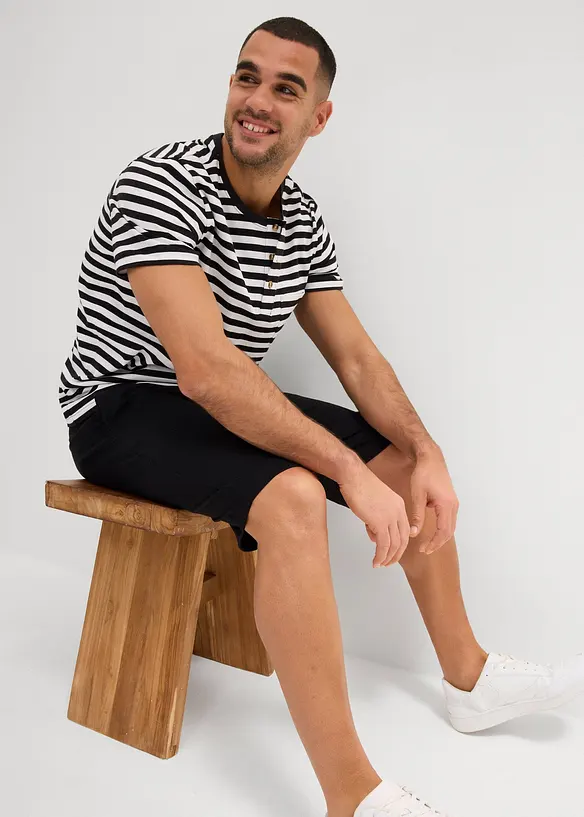 Bermudashorts i lett trikotmateriale (2-pack), bonprix
