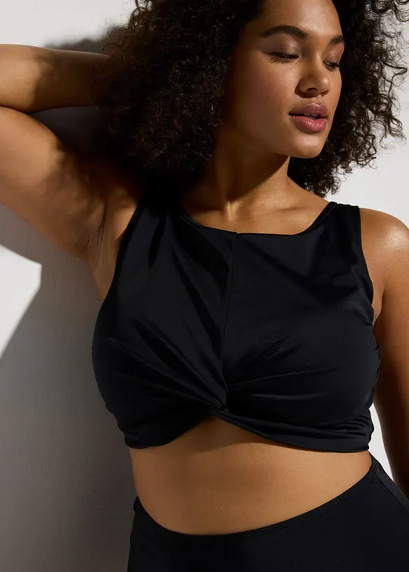 Bustier-bikini i omslagsstil (2-delt sett), bonprix