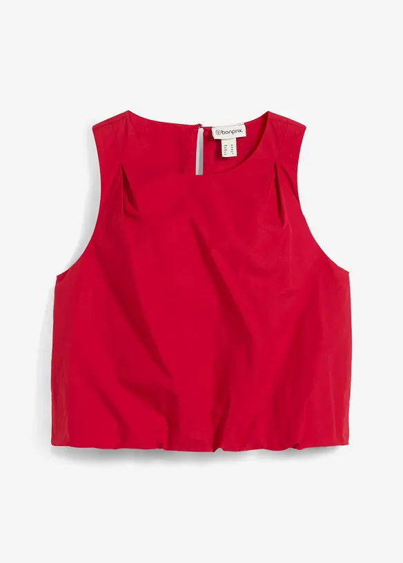 Blusetopp i 100% bomull, bonprix