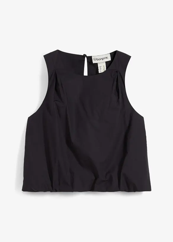 Blusetopp i 100% bomull, bonprix