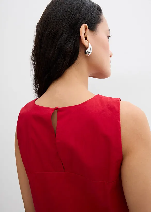 Blusetopp i 100% bomull, bonprix