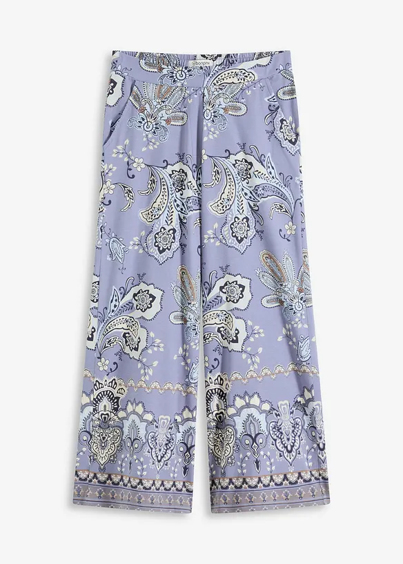 Jerseybukse med paisleymønster, bonprix
