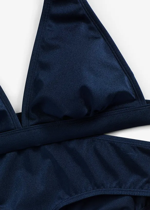 Bikini (2-delt sett) i skinnende materiale, bonprix