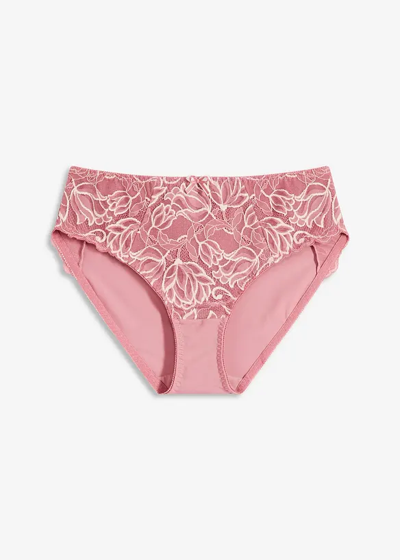 Maxitruse med delikate blonder, bonprix