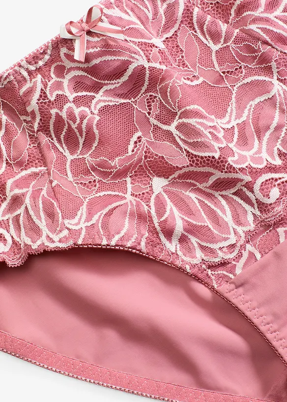 Maxitruse med delikate blonder, bonprix