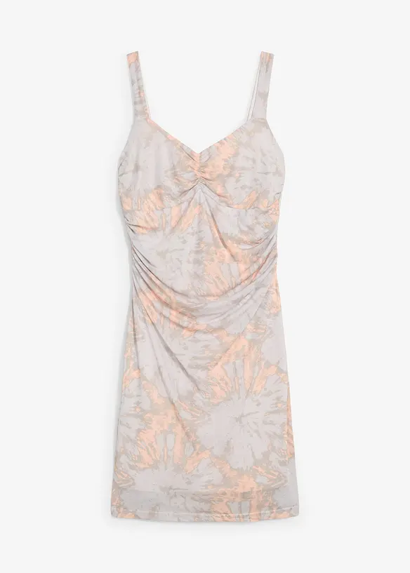 Trikotkjole i mesh, bonprix
