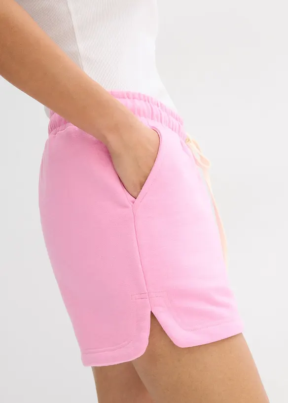 Sweatshorts i ren bomull, bonprix