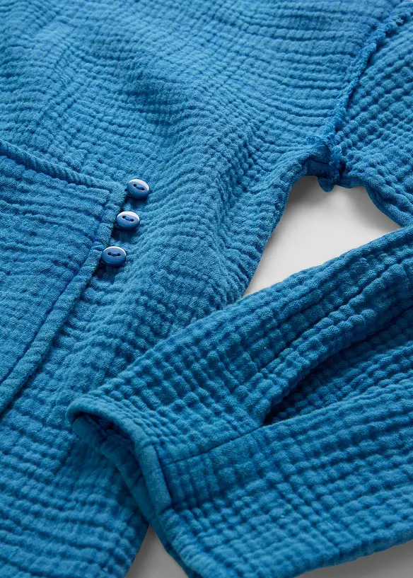 Blusetopp i ren bomull, bonprix