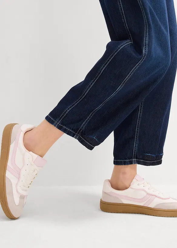 Loose Fit-jeans, Mid Waist, super soft cropped, bonprix
