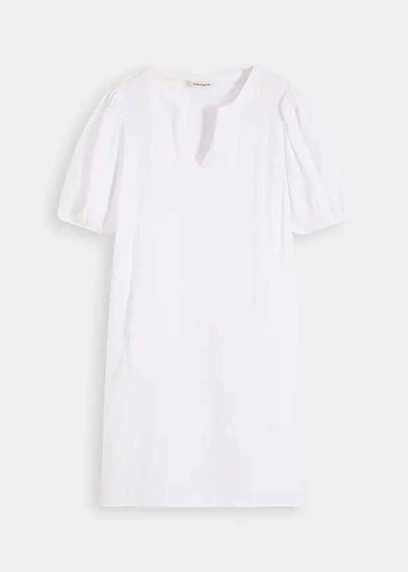 Kort kjole av musselin, bonprix