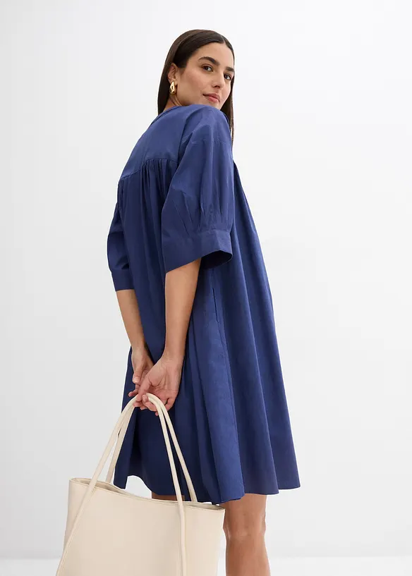 Oversized kaftankjole i 100% økologisk bomull, bonprix