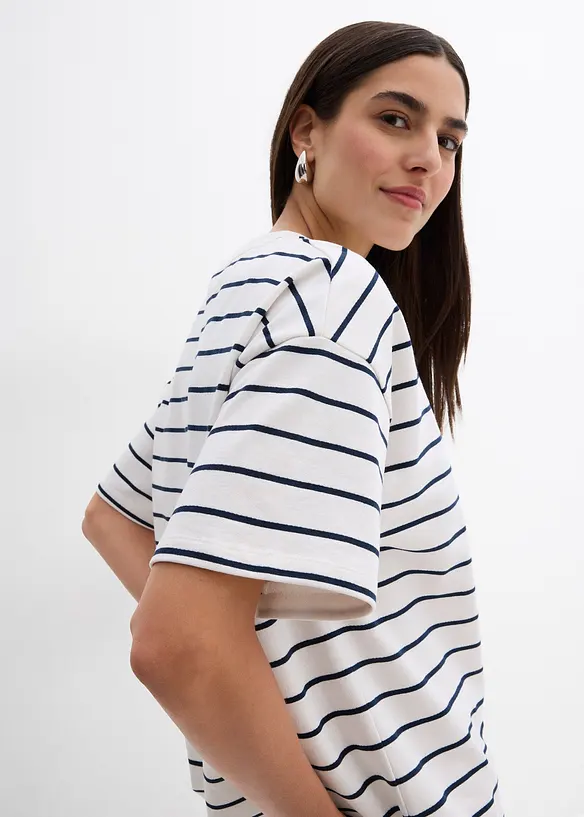 Sweatshirt i myk bomullsmiks, bonprix