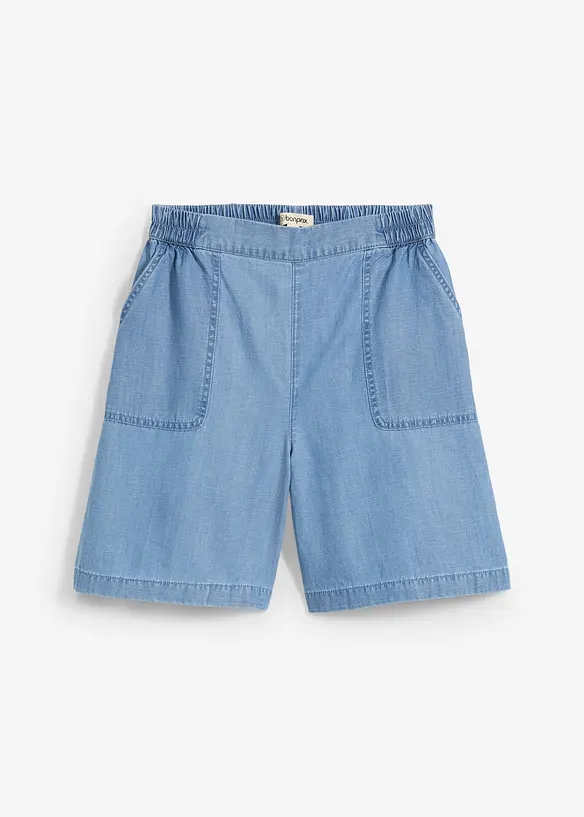 Pull on-shorts med kjølende lin, bonprix