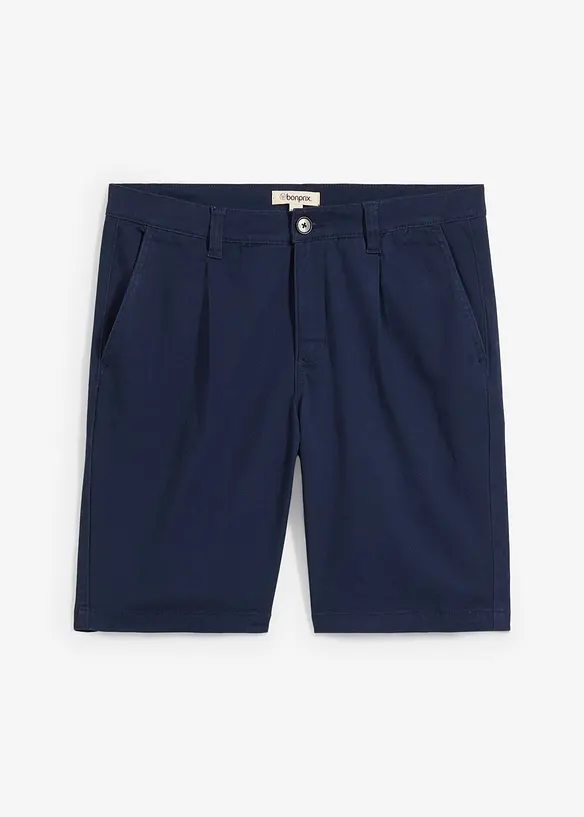 Bermudashorts med stretch og legg, Regular Fit, bonprix