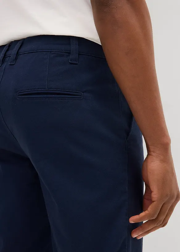 Bermudashorts med stretch og legg, Regular Fit, bonprix