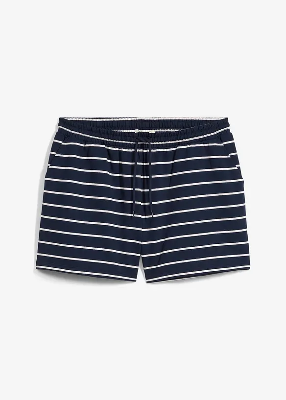Sweatshorts i bomullsmiks, bonprix